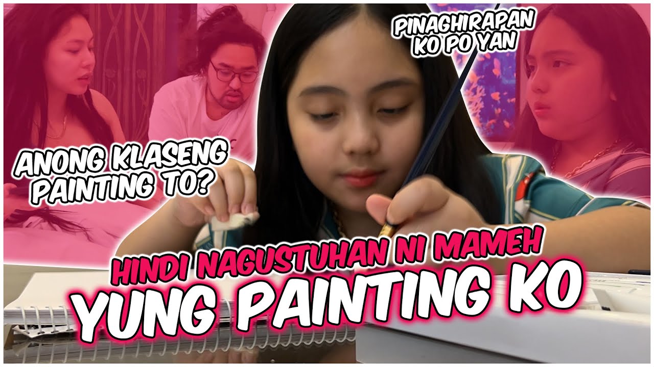 REVERSE PRANK KAY MOMMY ONI | NAGMALDITAA SA PAINTING