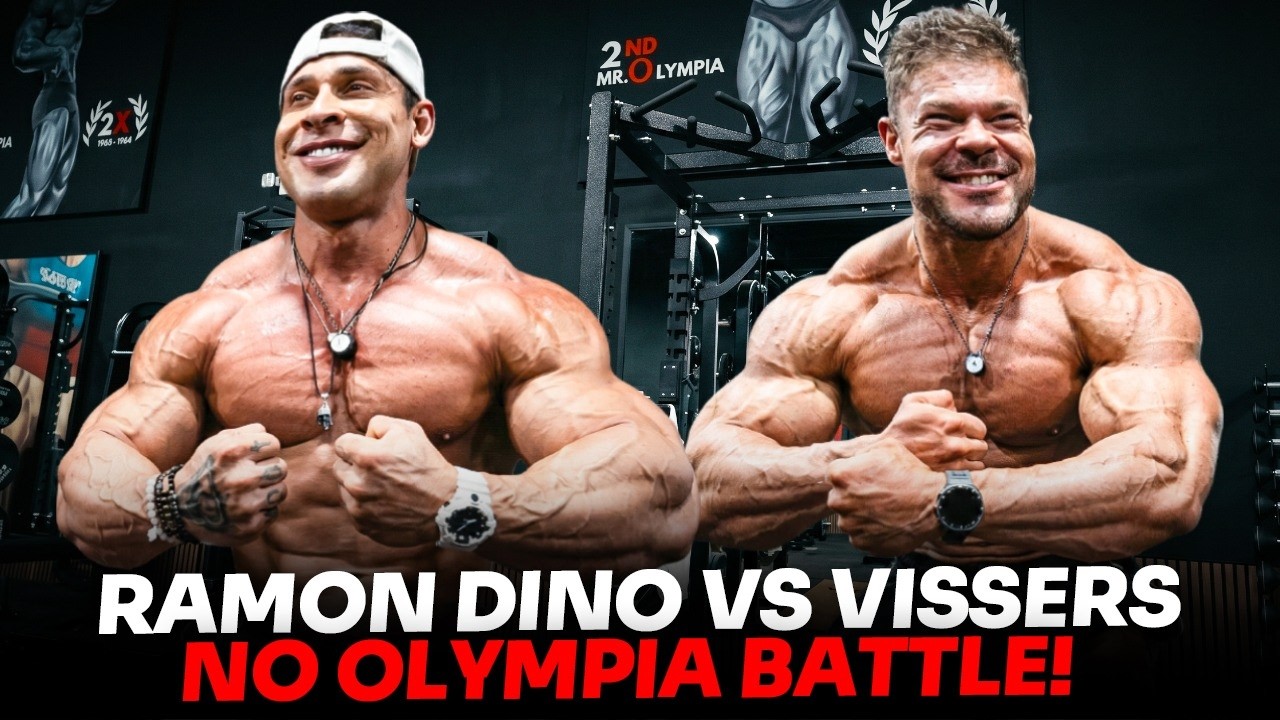 RAMON ENCONTROU VISSERS NO OLYMPIA BATTLE!