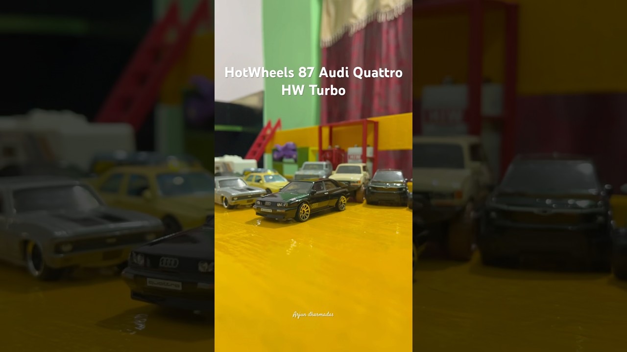 Hot Wheels 87 Audi Quattro HW Turbo #hotwheels #diecast #youtubeshorts #toys #trending