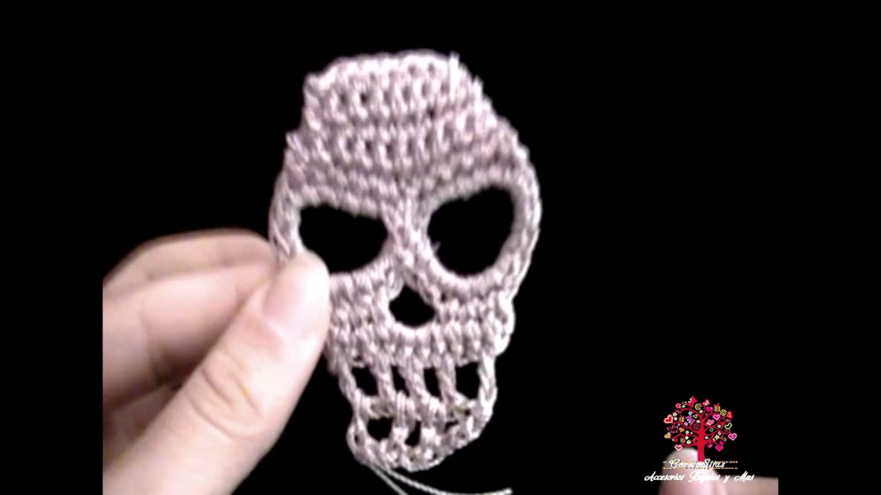 Calavera Tejida - Craneo a crochet