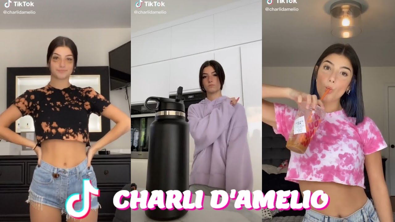 Charli D'Amelio New Tiktok Dance Compilation of August 2020