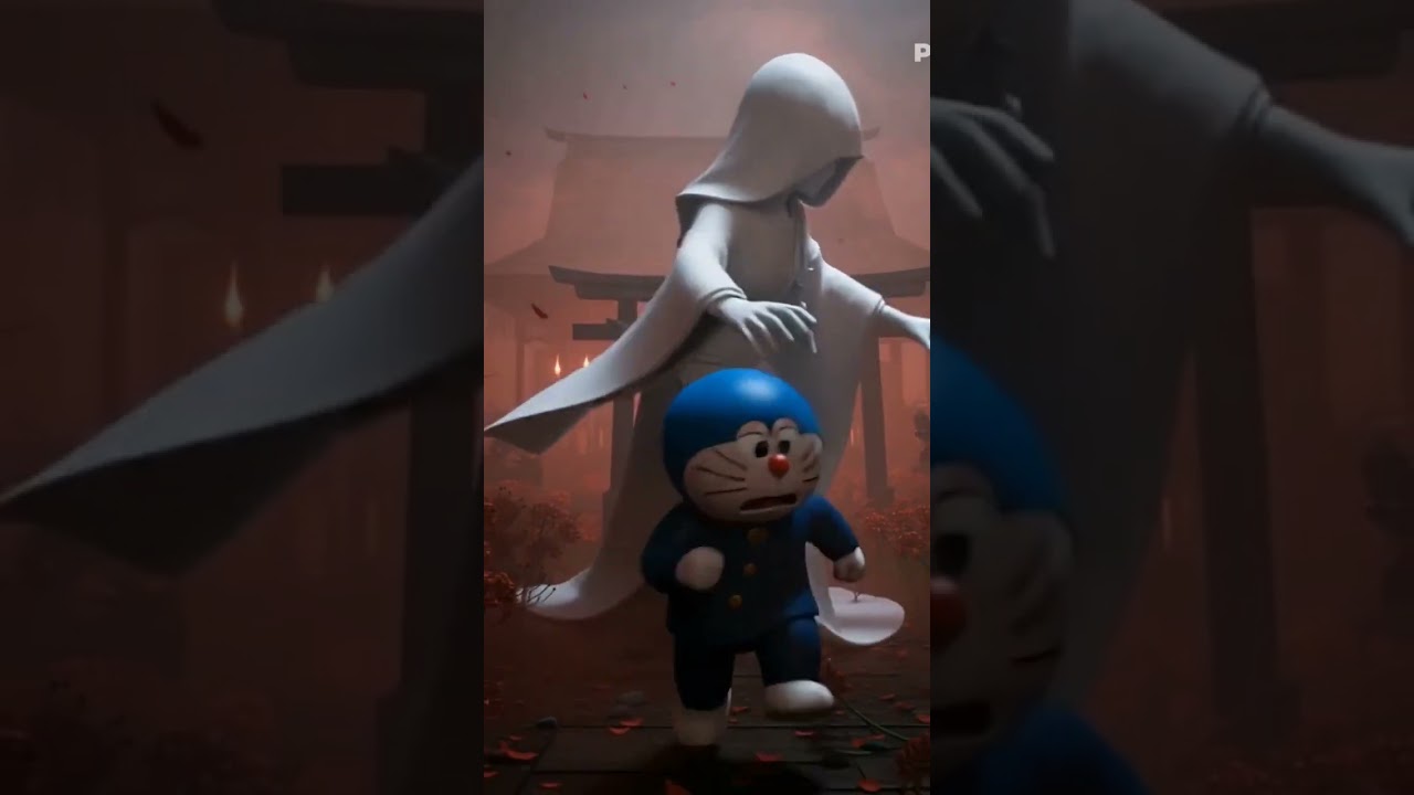 Doraemon in ghost town 