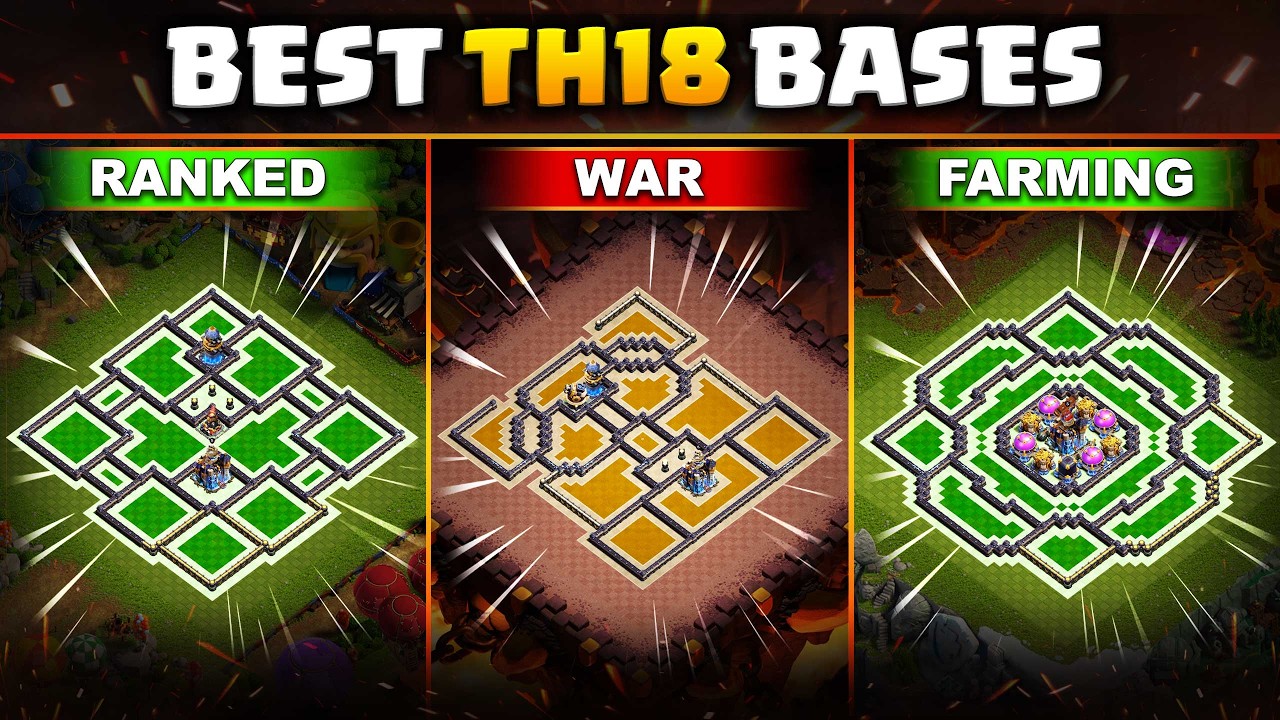 BEST Town Hall 18 Base (Logger Guardian) | Anti 3 Star War, Farming & Ranked Base