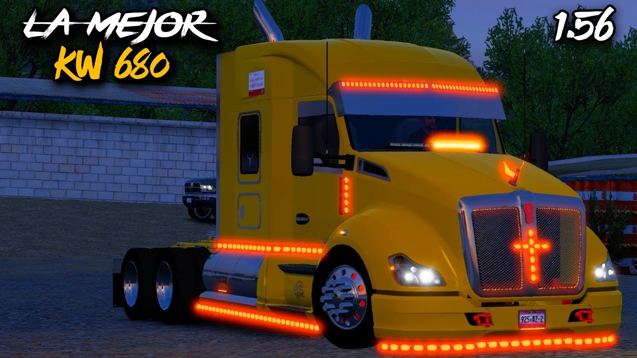 LA MEJOR KW T680 2014 FULL MEXICANA 🇲🇽🍅✅ MOD ATS 1.57