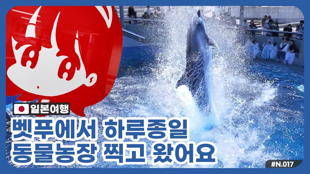 [N.17 일본여행] 벳푸에서 동물농장 찍고오기, 키타큐슈여행 (TravelJapan, Kitakyushu, Beppu, 北九州市, 別府, マリーンパレス水族館, 高崎山自然動物園)