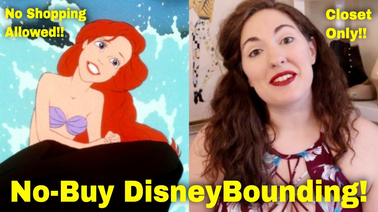 No-Buy Disneybounding: Ariel!! The Little Mermaid Outfit, Plus Size  - with Confidence :D