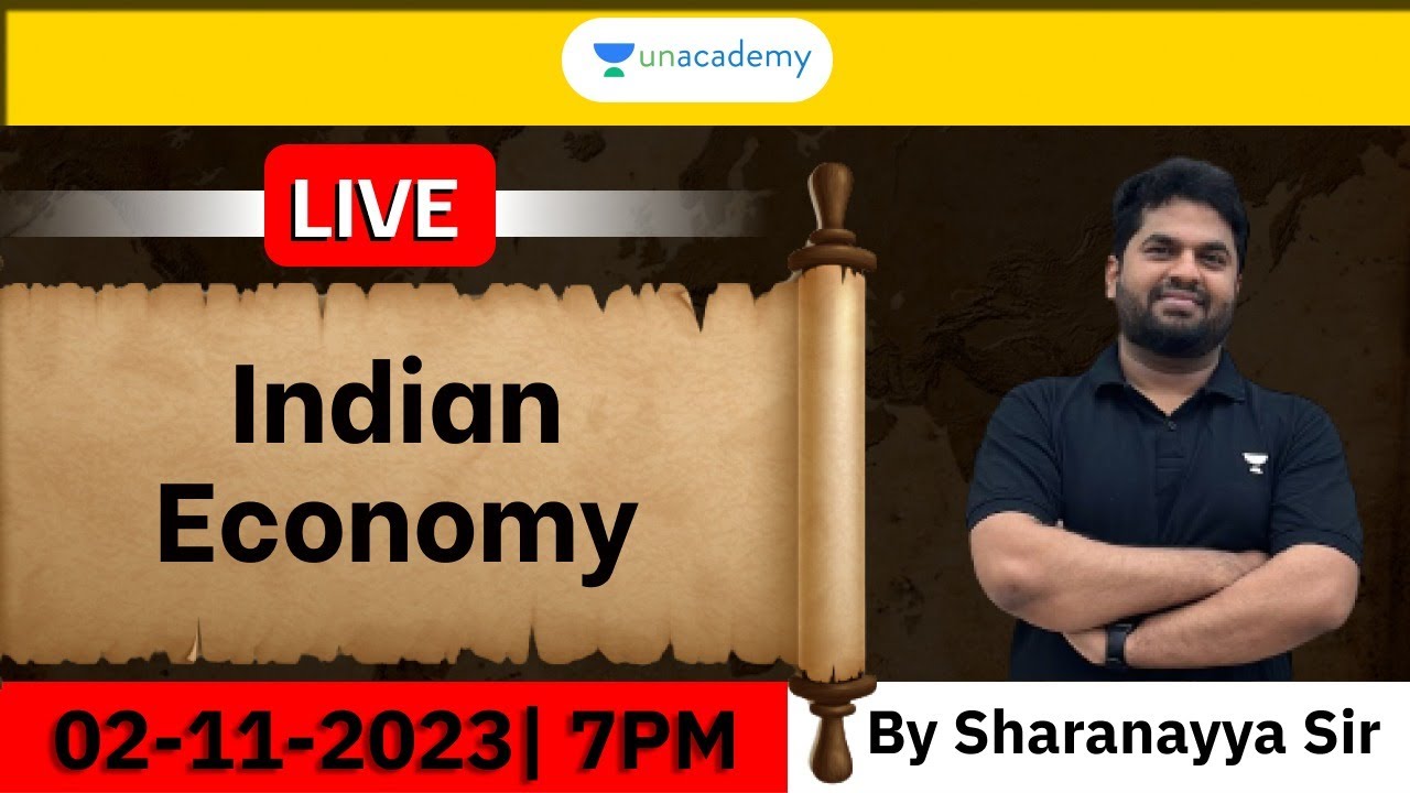 Indian Economy | Part 1 | Sharanayya Bhandarimath | Unacademy Kannada