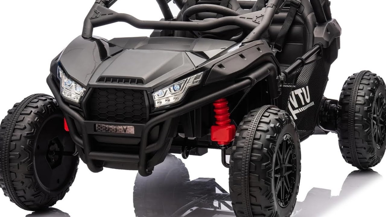 🚘 24V Kids Ride-On Car - 4 Wheels, Music & LED Lights! | Safe & Fun for Kids 3+