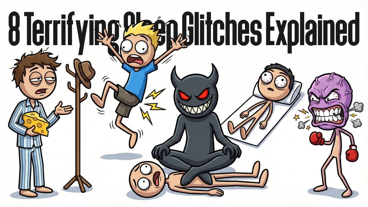 8 Terrifying Sleep Glitches Explained: From Sleep Paralysis to Apnea
