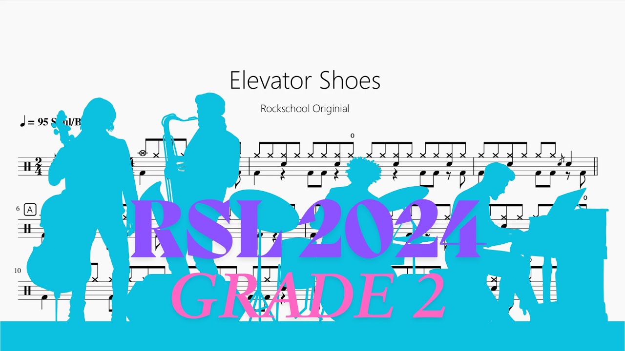Elevator Shoes【Rock school Drum Lv2】