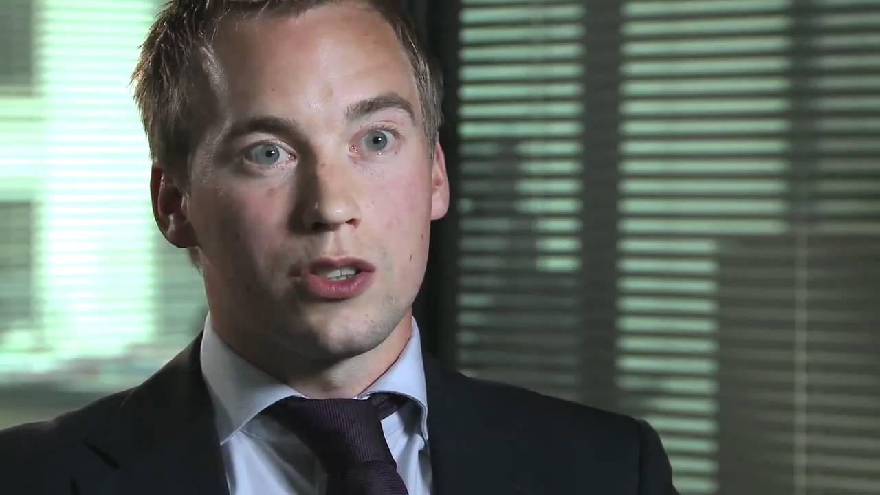 Theo talking about the Arriva graduate programme