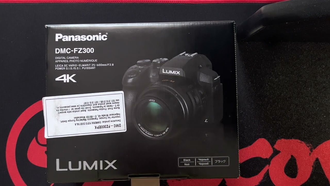 Panasonic Lumix DMC-FZ300 Aparat Foto Bridge 12.1MP 4K Negru