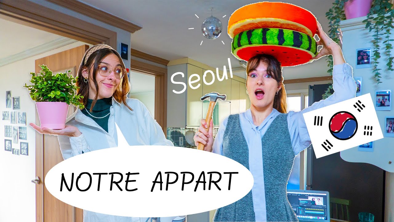 APPART TOUR - Visite de notre palace à Séoul (et infos si vous voulez le même)