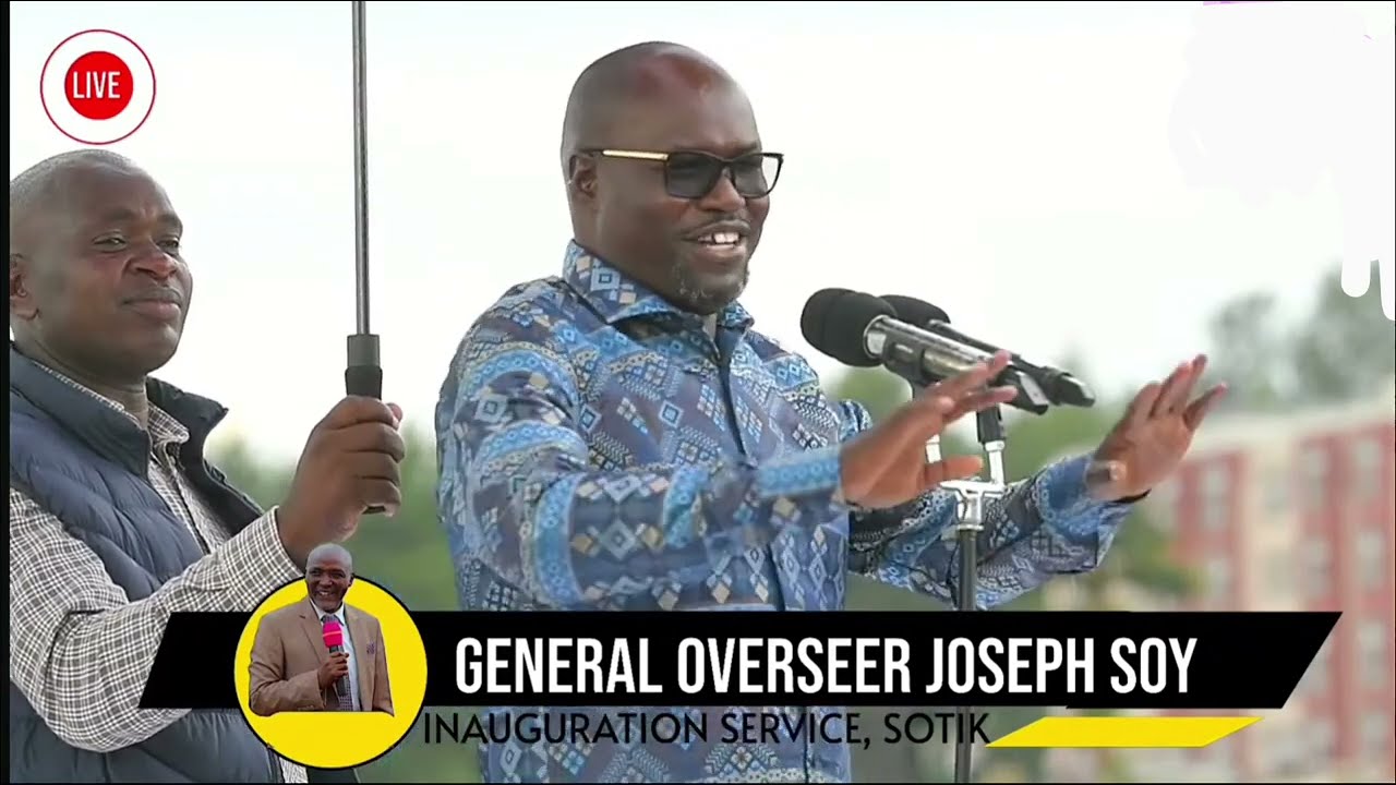 Hon. Ngong Johana Speech Today in Sotik During Inauguration of Joseph Soy,