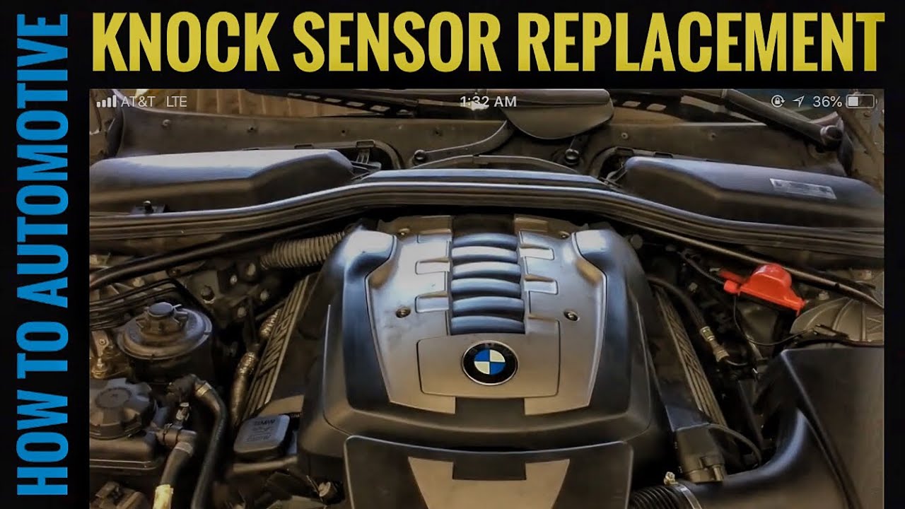How to Replace the Knock Sensors on a 2009 BMW 550i 4.8 L Engine