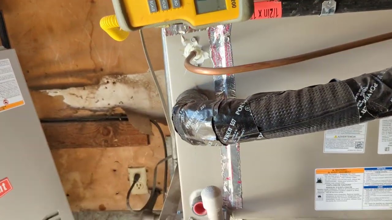 Ultra-low NOx furnace excessive noise fix. See my other short video to hear the noise.