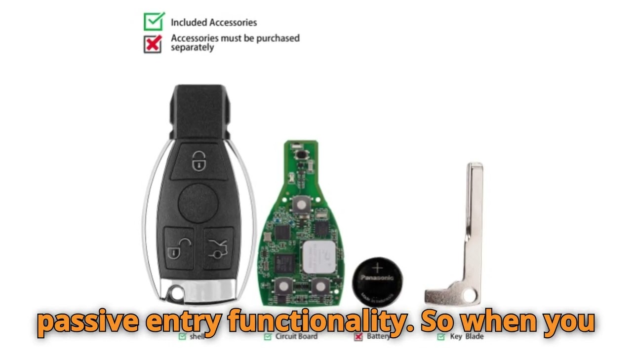 Как отличить ключ Benz FBS3 от FBS4 по корпусу и печатной плате