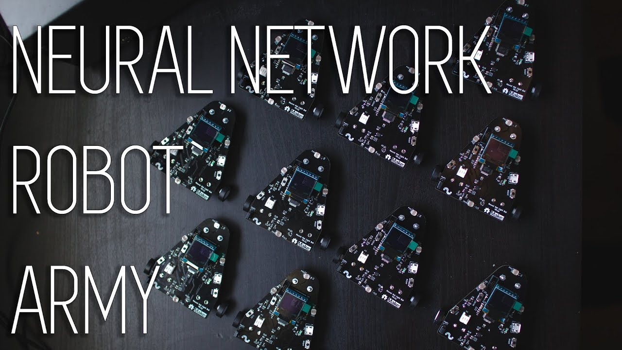 Assembling A Neural Network Robot Army