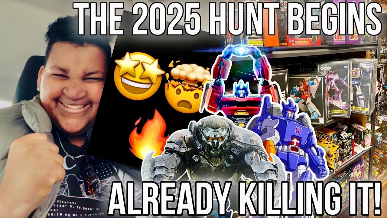 KICKING OFF THE 2025 HUNT WITH SURPRISE STEALS! | THIS YEAR WILL BE CRAZY! [Teletraan Toy Hunts 33]