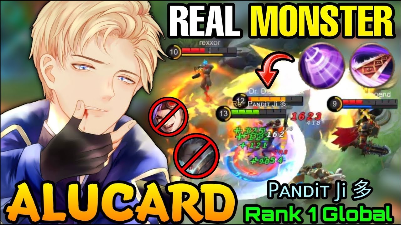 Unstoppable Alucard The Real Monster - Top 1 Global Alucard Pᴀɴᴅiᴛ Ji 多 -  Mobile Legends