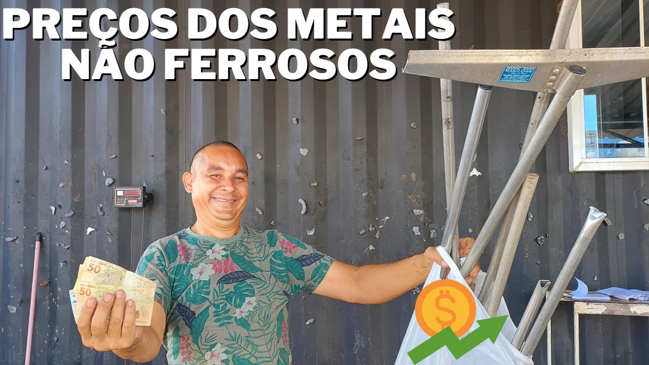 QUANTO VALE O QUILO DO ALUMÍNIO PERFIL E LATINHA🤑