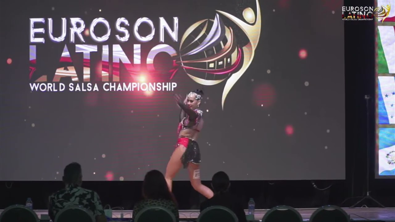 Mia Caroli  S&aacute;nchez S&aacute;nchez 2do Lugar Solista Bachata Femenino Junior (13-17 a&ntilde;os)