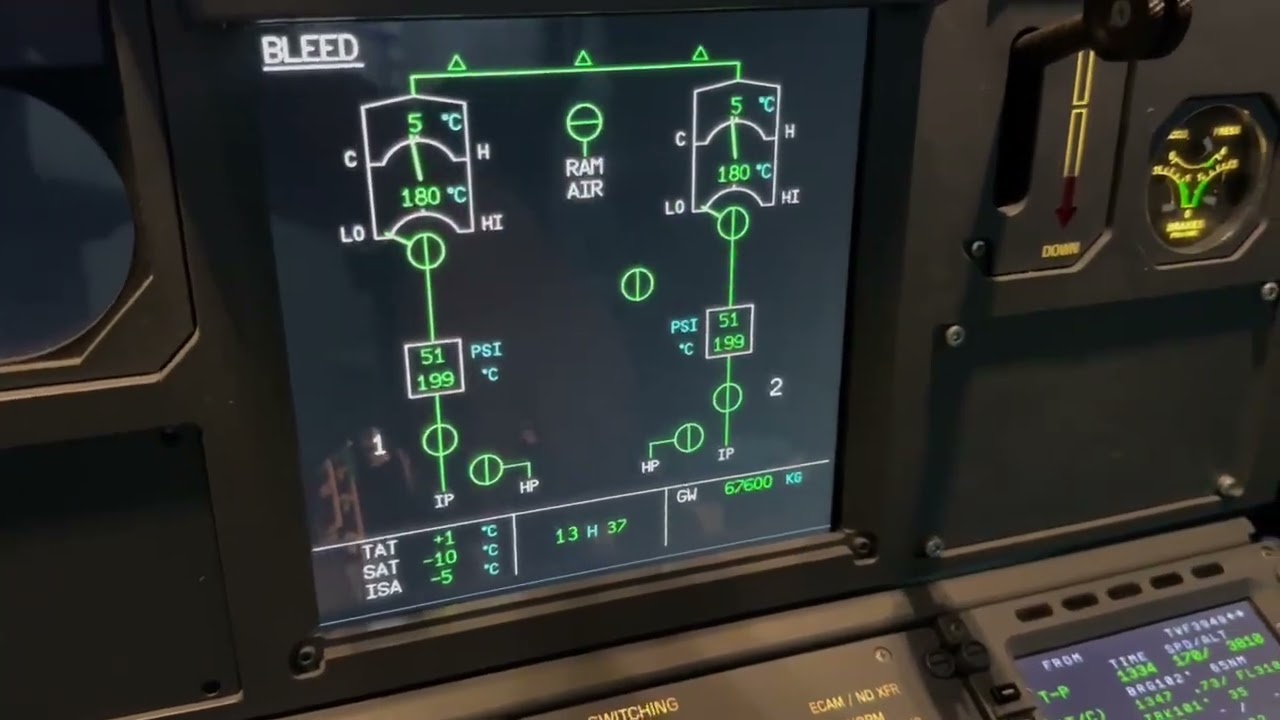 Toliss Pro A320 PFD/ND (X-plane)