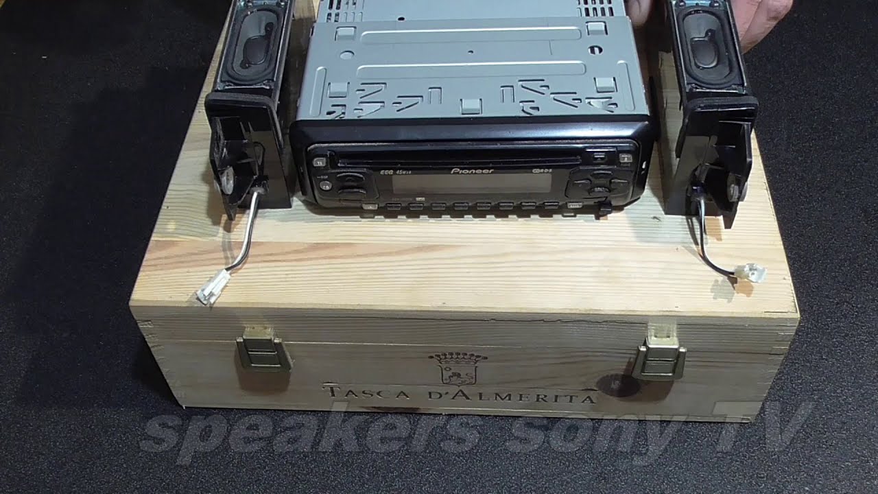 radio car boombox DIY