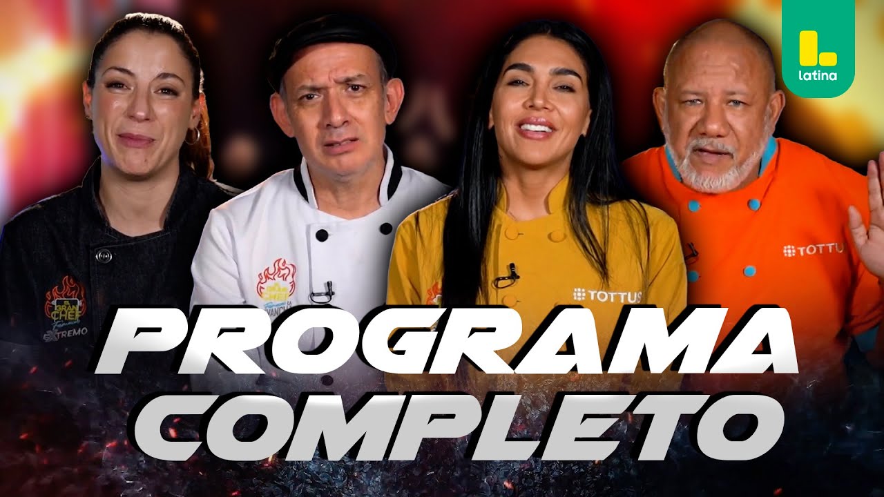 EL GRAN CHEF FAMOSOS: EL &Uacute;LTIMO CAMPE&Oacute;N - VIERNES 1 DE AGOSTO | LATINA EN VIVO
