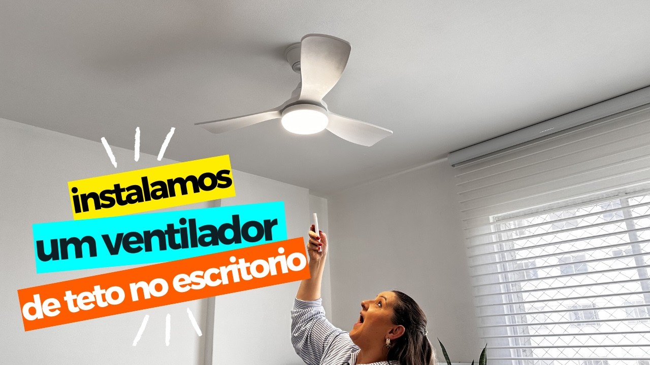 Ventilador de Teto com LED e Controle Remoto | Vale a Pena?| #crisribeirotv #ventiladordeteto
