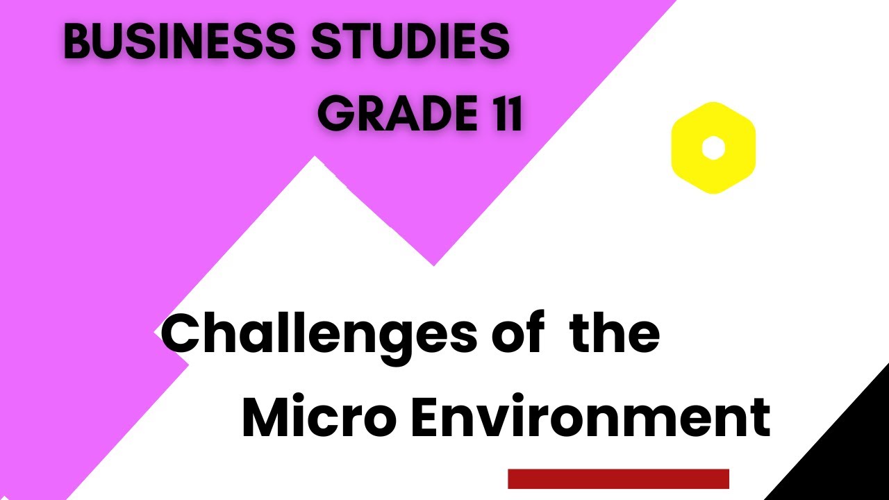 Проблемы микросреды | Бизнес-исследования, 11 класс