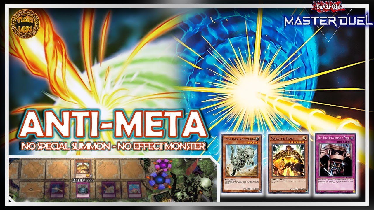 Anti Meta Deck 2023 Diamond Tier ⛔ No Special Summons & No Monster Effects [Yu-gi-oh! MASTER DUEL]