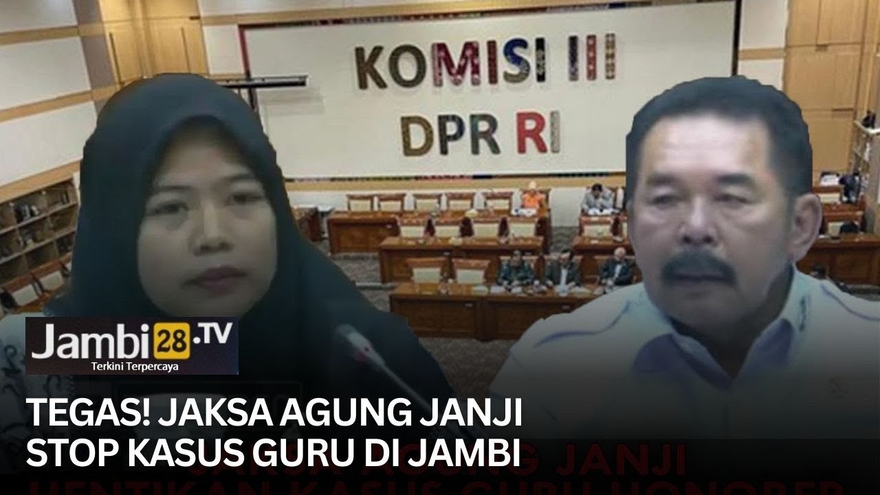Jaksa Agung Janji Setop Kasus Guru Cukur Rambut Siswa di Jambi
