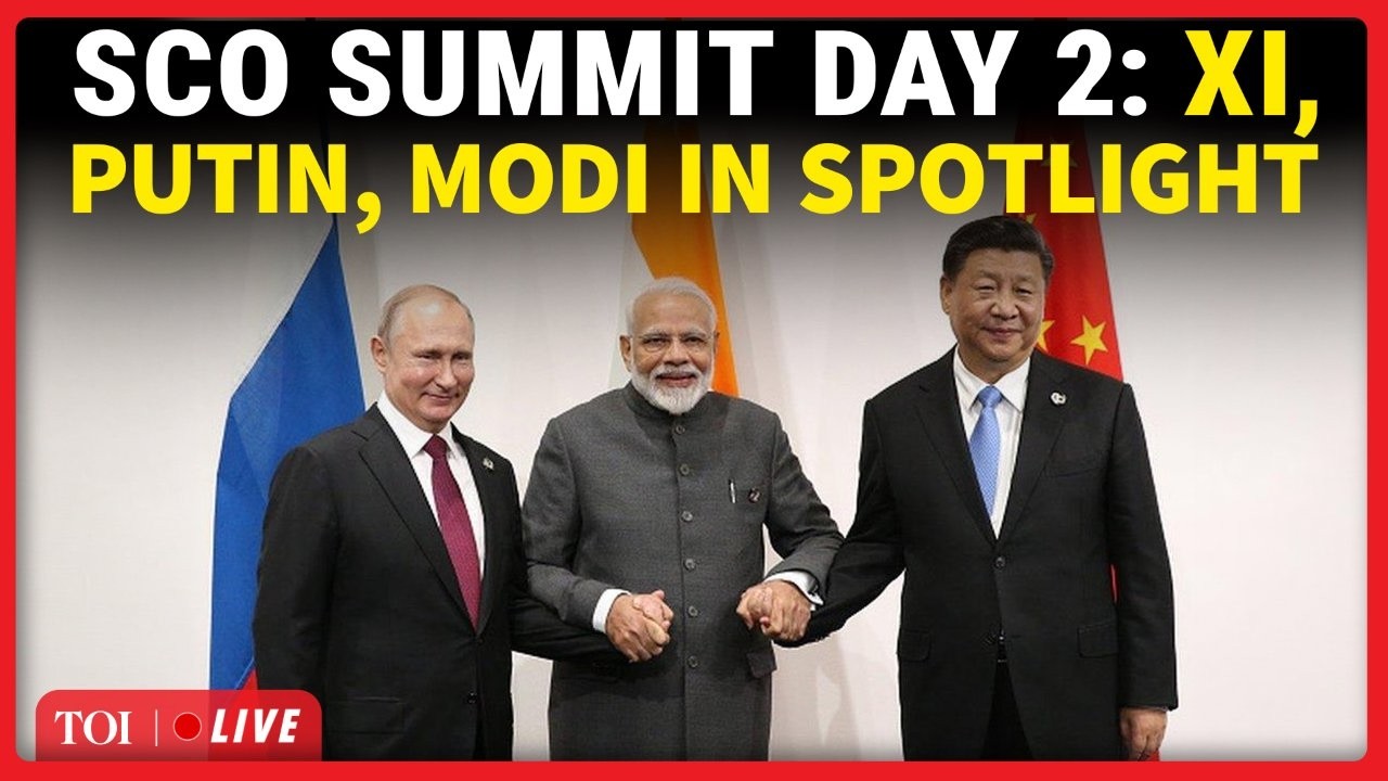 SCO Summit Day 2 LIVE | Putin, XI & World Leaders Hold Meeting, Family Photo | FULL EVENT