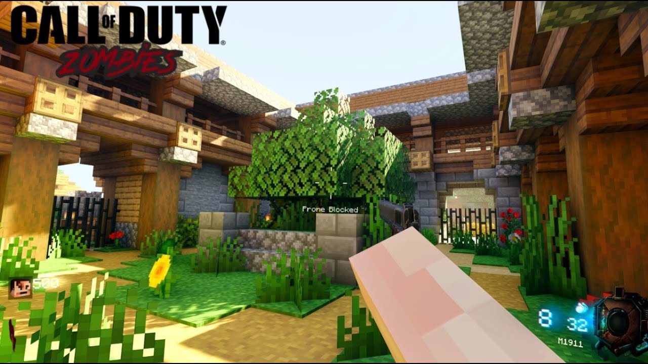 PLAYING COD ZOMBIES IN MINECRAFT - THIS IS AMAZING..