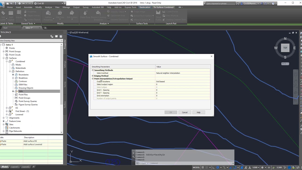 Methods to Smooth Surfaces