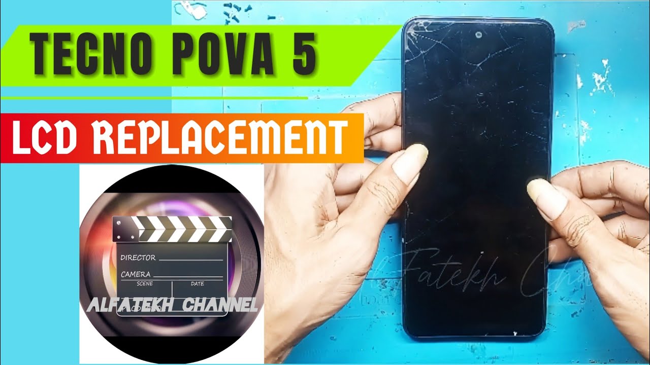 TECNO POVA 5 📍GANTI LCD📍LCD REPLACEMENT #mobilerepairing #phonerepair #2025 @alfatekh_channel