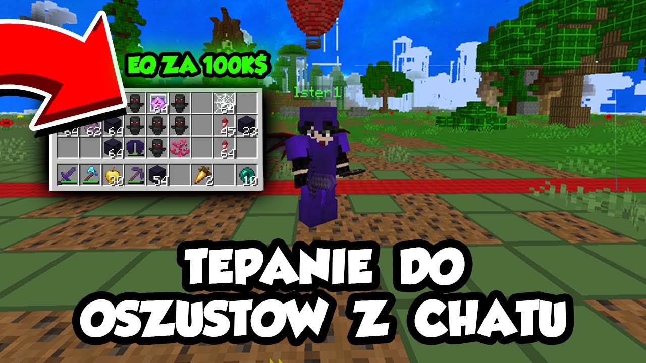 TEPAM DO OSZUSTÓW Z CHATU  Z EQ WARTYM 100k $ ! | RAPY.PL