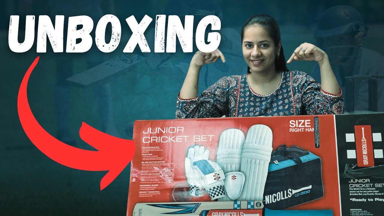 Unboxing The Affordable Cricket Kit for Beginners by Gray Nicolls