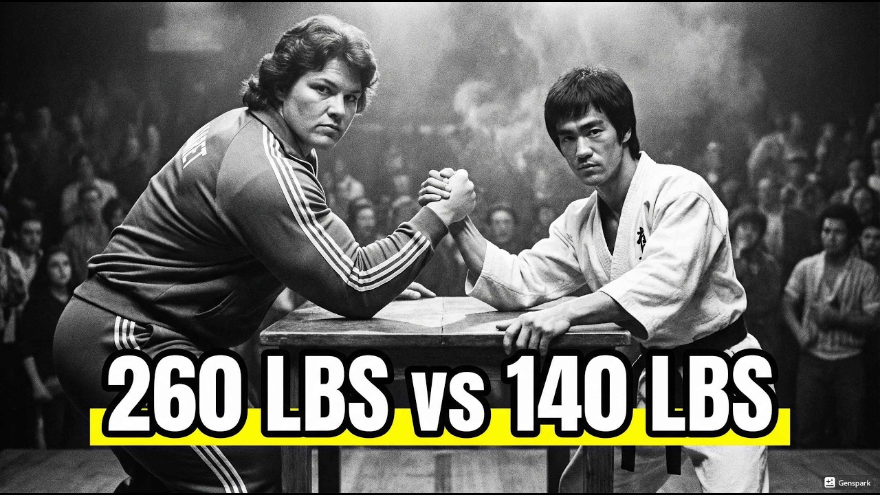 Why Bruce Lee Arm Wrestled a 260lb Woman — The Impossible Physics of Soundstage 12