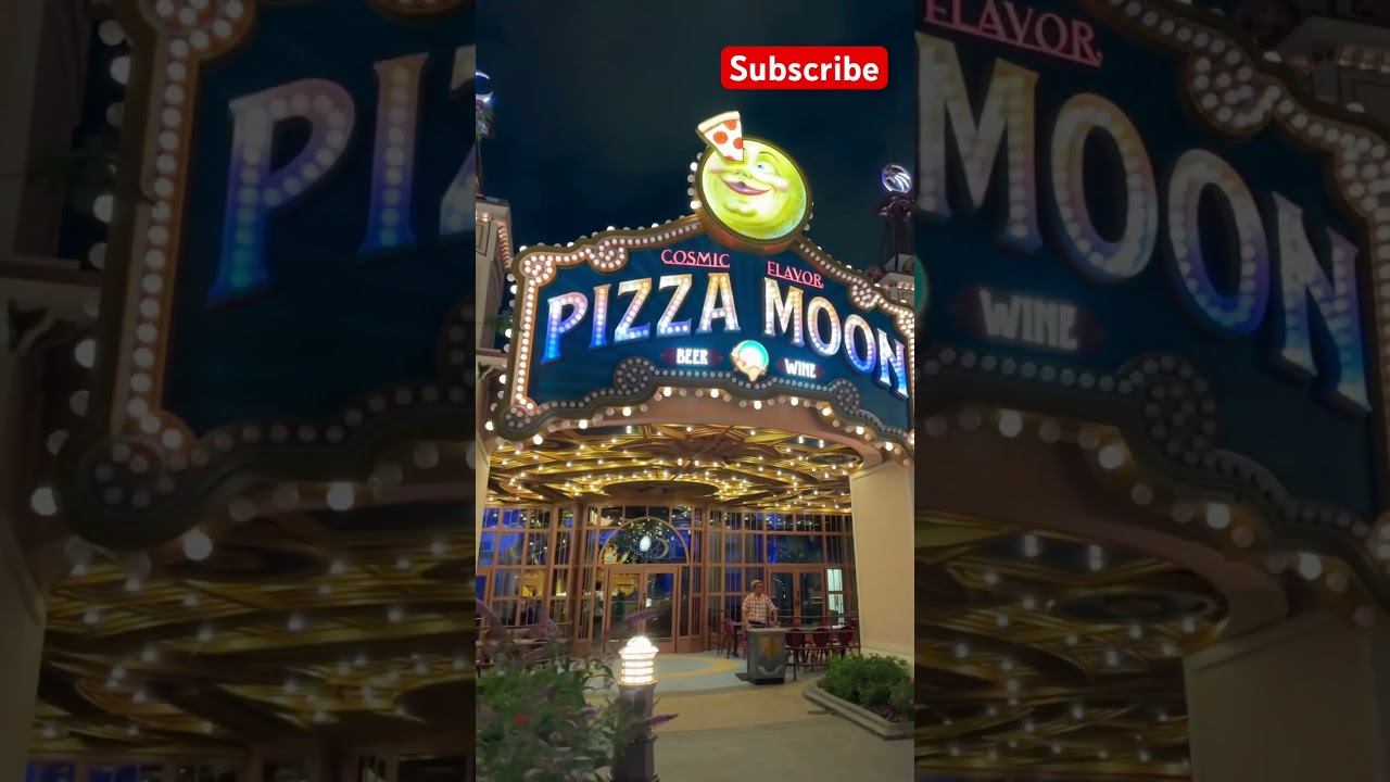 Pizza Moon 🌙 Menu / 📍Epic Universe Orlando 