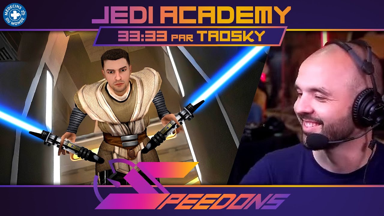 STAR WARS JEDI ACADEMY en 33:33 par Taosky (Any% No Stablaunch) | SPEEDONS