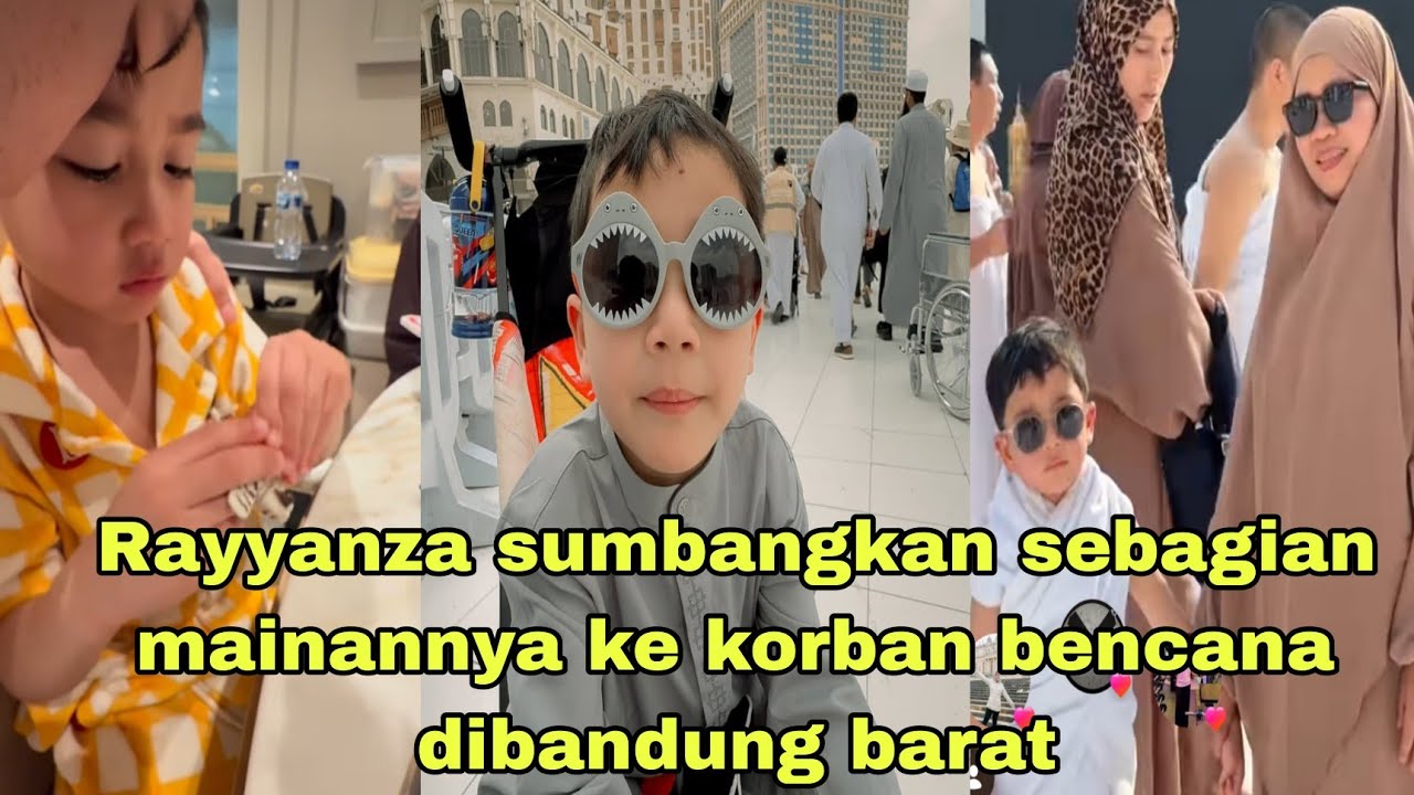 MASYAALLAH TIBA2 BANGET BIKIN SUS RINI TERHARU‼️BANGUN TIDUR RAYYANZA INGIN SUMBANGKAN  MAINANNYA