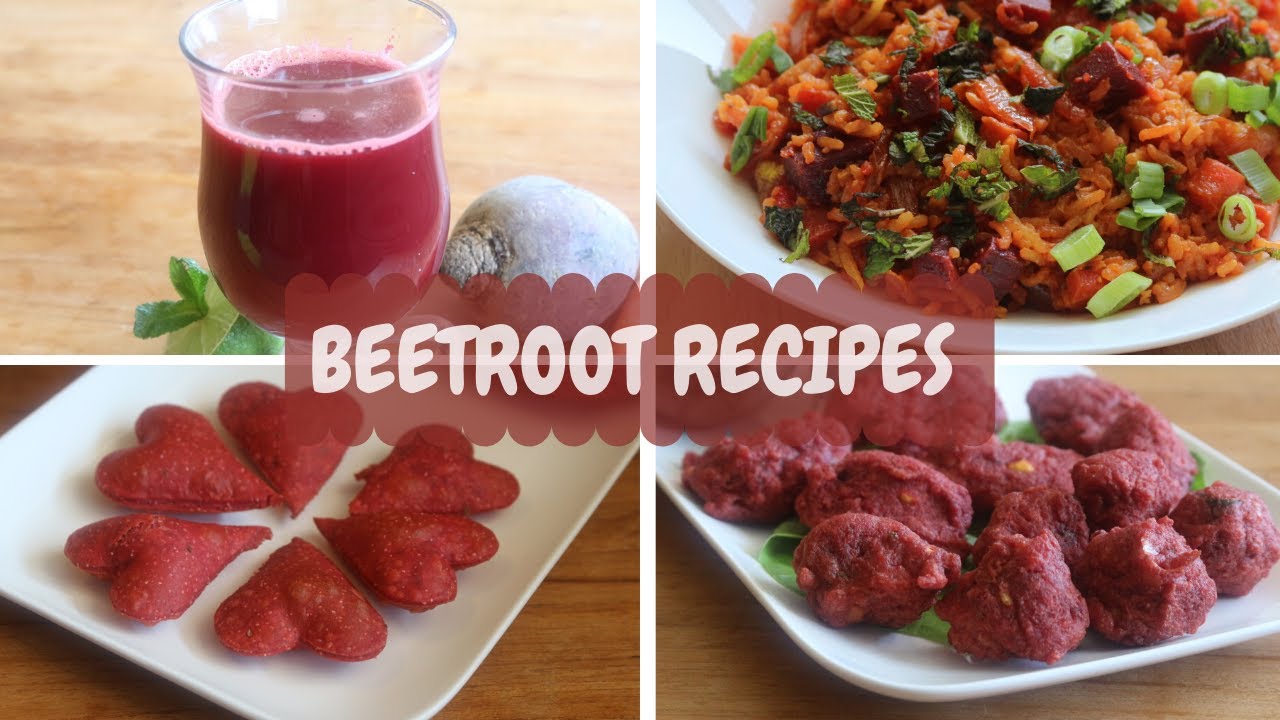 Beetroot and carrot juice | Beetroot Poori for Toddlers and Kids | Beetroot rice | Lentil Fritters