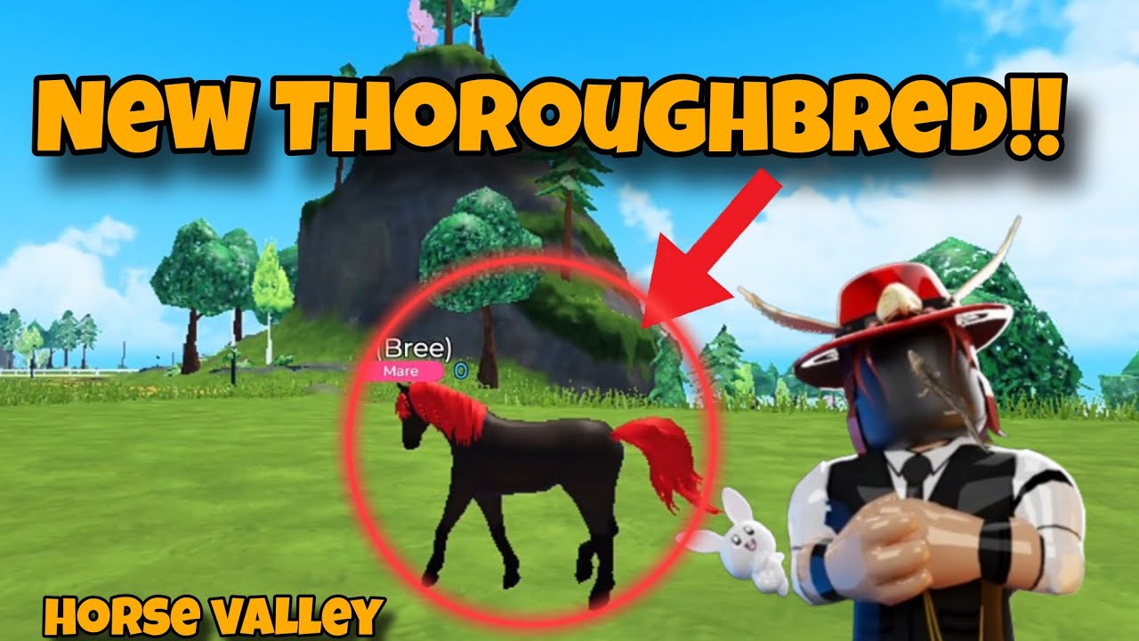 New Hair Dyes, Thoroughbred, NPC and Daily Missions on Horse Valley