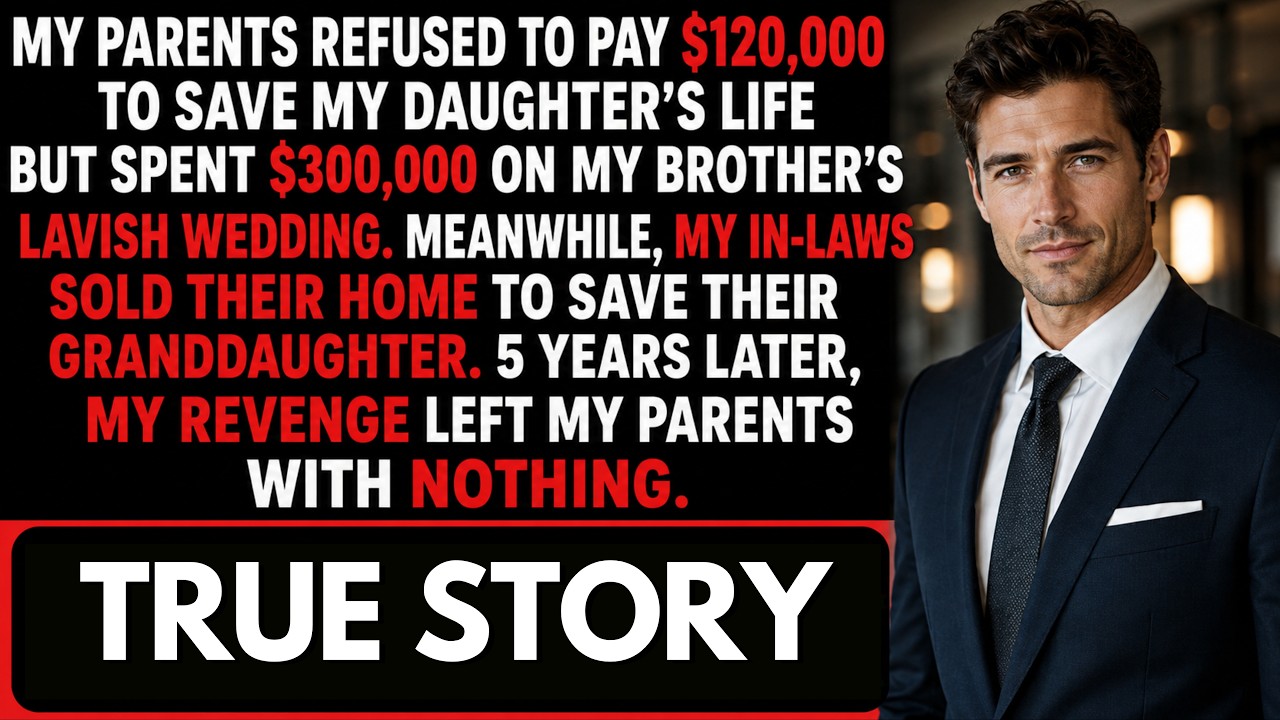 They Spent $300K on a Wedding But REFUSED to Save My Daughter’s Life – Now They Beg for My Help