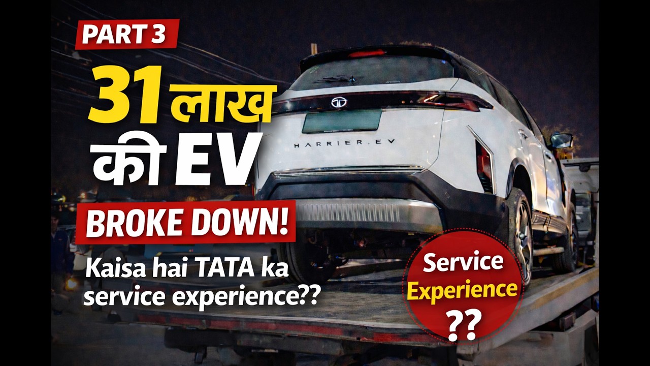 The TRUTH About My Broken ₹31 Lakh Harrier EV! TATA EV Service Center Ownership Review