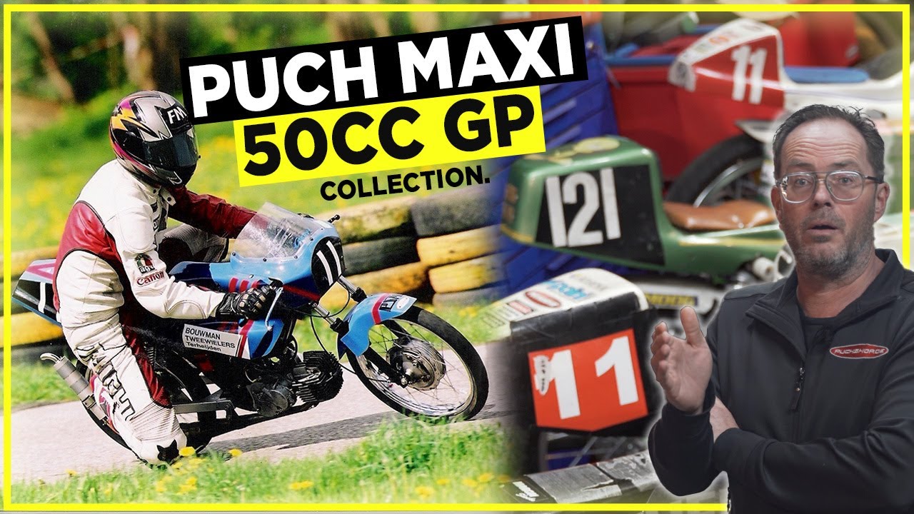 50cc Puch GRAND PRIX racers SAMMLUNG