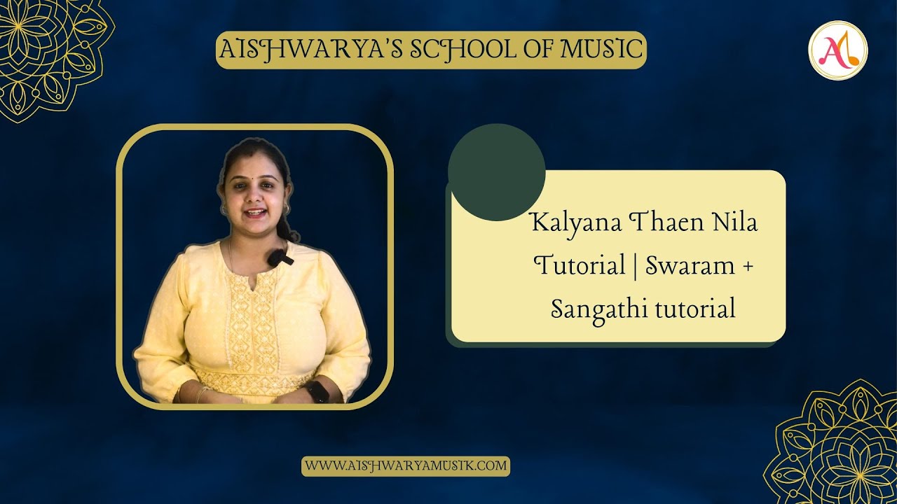 Kalyana Thaen Nila Tutorial | Swaram + Sangathi Lesson | Ilaiyaraaja 