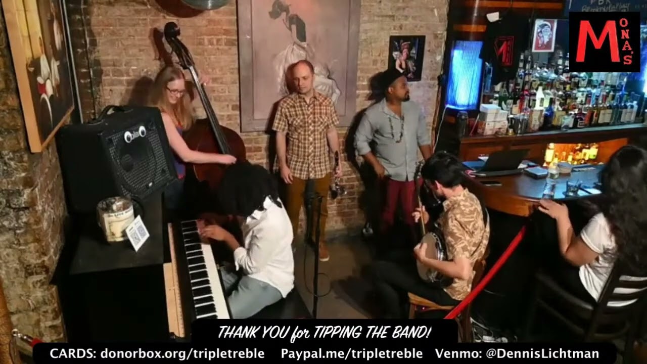 BACK HOME AGAIN IN INDIANA - Mona's jazz NYC w/ Alphonso Horne & Sean Mason